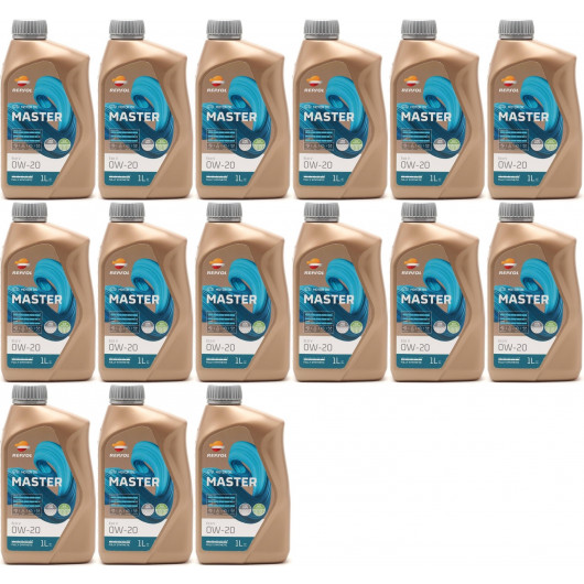Repsol Motoröl MASTER ECO V 0W-20 1 Liter 15x 1l = 15 Liter