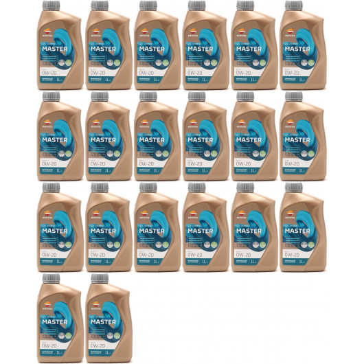 Repsol Motoröl MASTER ECO V 0W-20 1 Liter 20x 1l = 20 Liter