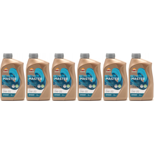 Repsol Motoröl MASTER ECO V 0W-20 1 Liter 6x 1l = 6 Liter