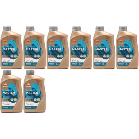 Repsol Motoröl MASTER ECO V 0W-20 1 Liter 8x 1l = 8 Liter