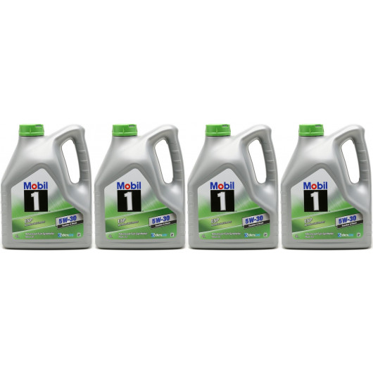 Mobil 1 ESP 5W-30 Motoröl 4x 4l = 16 Liter