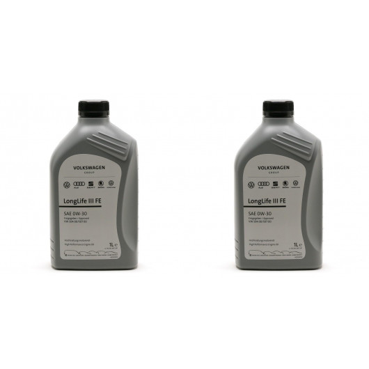 Original VW LongLife III FE 0W-30 Original GS55545M2EUR - 2x 1l = 2 Liter