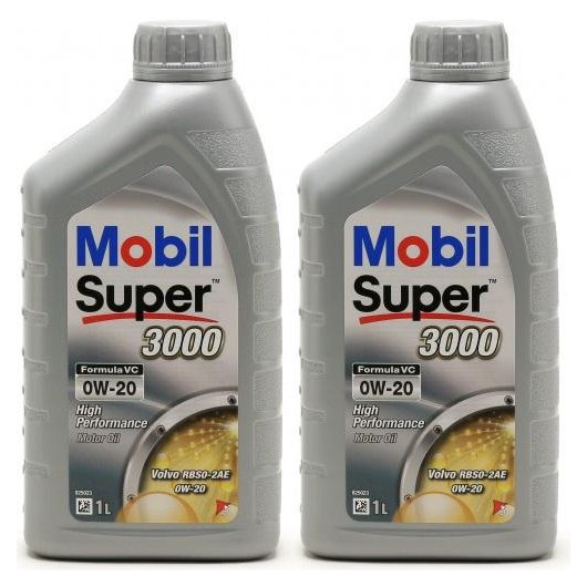Mobil Super 3000 Formula VC 0W-20 Motoröl 2x 1l = 2 Liter