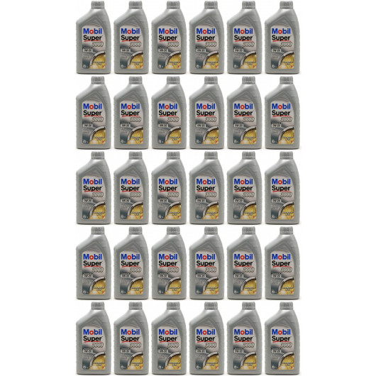 Mobil Super 3000 Formula VC 0W-20 Motoröl 30x 1l = 30 Liter