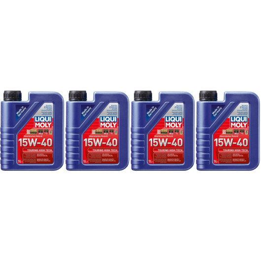 Liqui Moly 1095 Touring High Tech 15W-40 4x 1l = 4 Liter