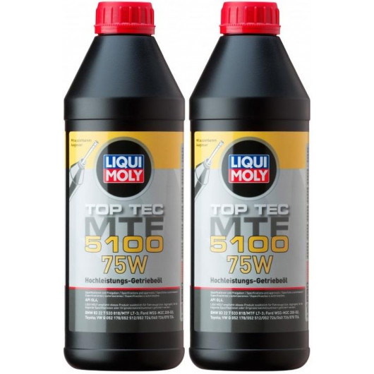 Liqui Moly 20842 Top Tec MTF 5100 75W 2x 1l = 2 Liter