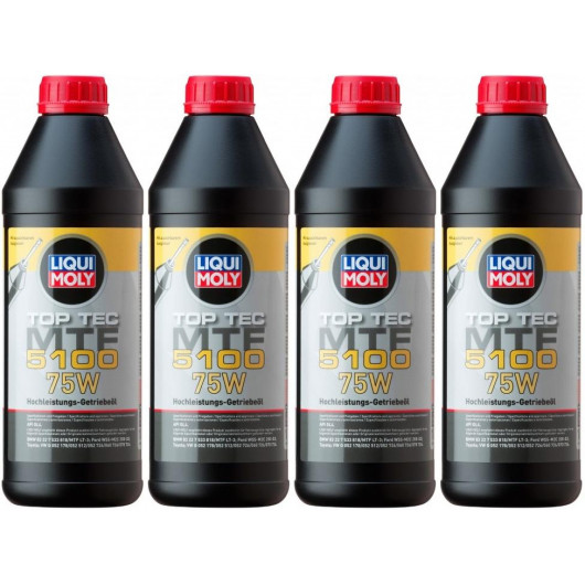 Liqui Moly 20842 Top Tec MTF 5100 75W 4x 1l = 4 Liter