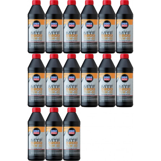 Liqui Moly 20845 Top Tec MTF 5200 75W-80 15x 1l = 15 Liter