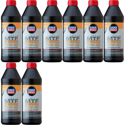 Liqui Moly 20845 Top Tec MTF 5200 75W-80 8x 1l = 8 Liter