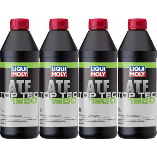 Liqui Moly 21378 Top Tec ATF 1950 4x 1l = 4 Liter