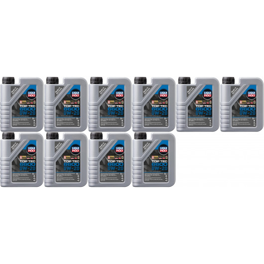 Liqui Moly 21440 Top Tec 6600 0W-20 10x 1l = 10 Liter