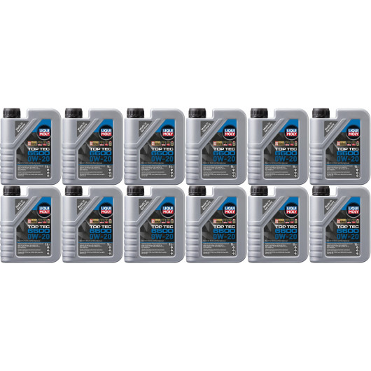 Liqui Moly 21440 Top Tec 6600 0W-20 12x 1l = 12 Liter