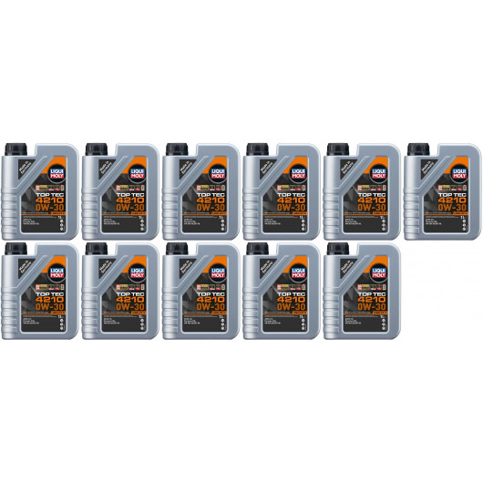 Liqui Moly 21604 Top Tec 4210 0W-30 11x 1l = 11 Liter