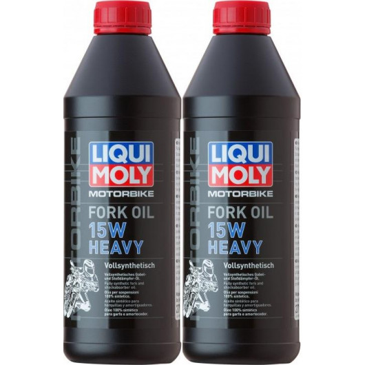 Liqui Moly 2717 Motorbike Fork Oil 15W heavy Gabelöl 2x 1l = 2 Liter