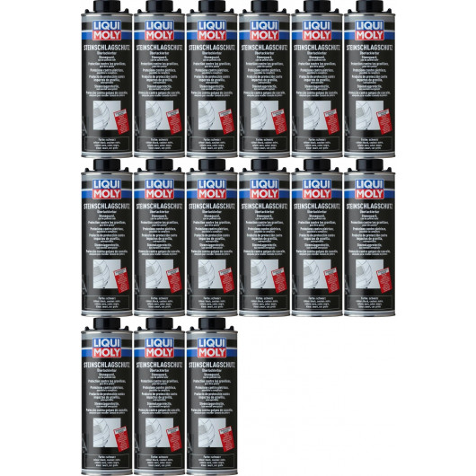 Liqui Moly 6110 Steinschlagschutz schwarz 15x 1l = 15 Liter