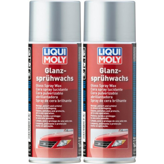 Liqui Moly 1647 Glanzsprühwachs 2x 400 Milliliter