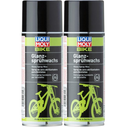 Liqui Moly 6058 Bike Glanz-Sprühwachs 2x 400 Milliliter