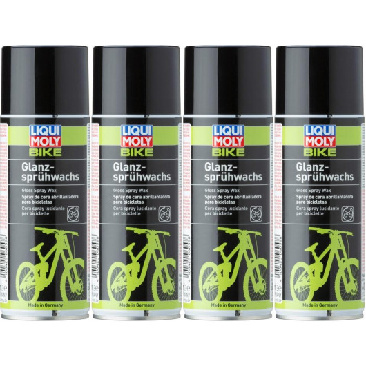 Liqui Moly 6058 Bike Glanz-Sprühwachs 4x 400 Milliliter