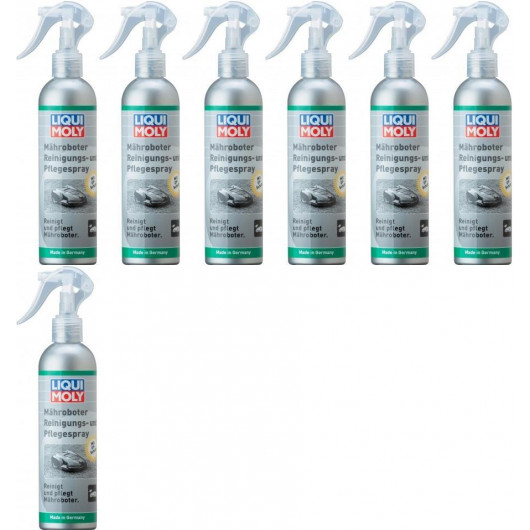 Liqui Moly 21343 Mähroboter Reinigungs- und Pflegespray 7x 300 Milliliter