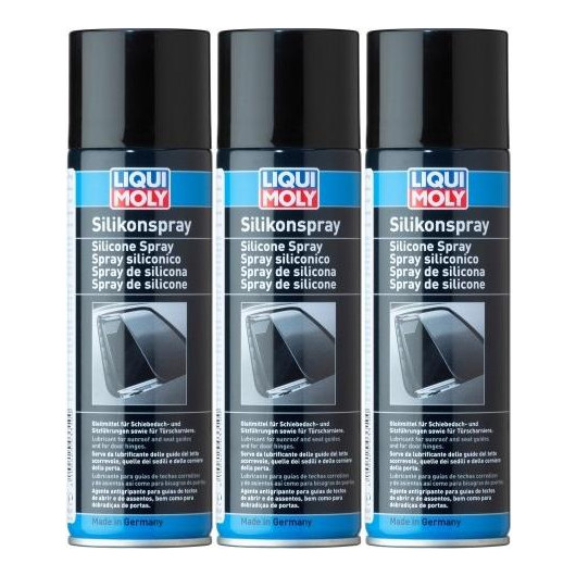 Liqui Moly 3310 Silikonspray 3x 300 Milliliter