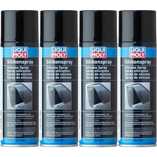 Liqui Moly 3310 Silikonspray 4x 300 Milliliter