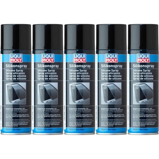 Liqui Moly 3310 Silikonspray 5x 300 Milliliter