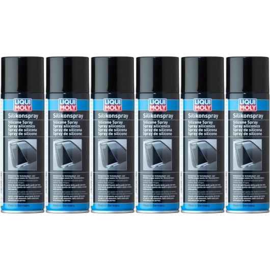 Liqui Moly 3310 Silikonspray 6x 300 Milliliter