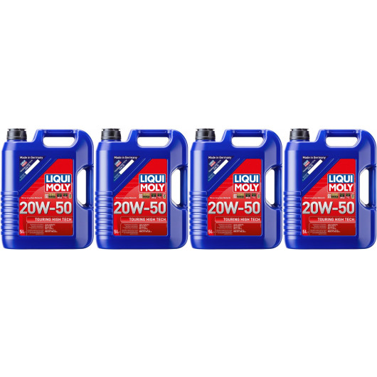 Liqui Moly 1255 Touring High Tech 20W-50 4x 5 = 20 Liter