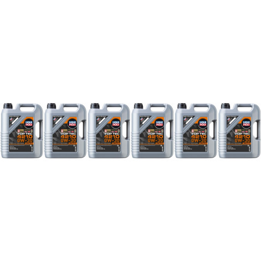 Liqui Moly 21605 Top Tec 4210 0W-30 6x 5 = 30 Liter