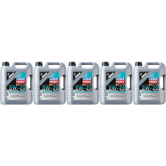 Liqui Moly 8421 Special Tec V 0W-20 5x 5 = 25 Liter