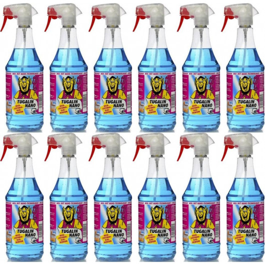 Tuga Chemie - Tugalin Nano (Glasreiniger mit Langzeitwirkung) 12x 1l = 12 Liter