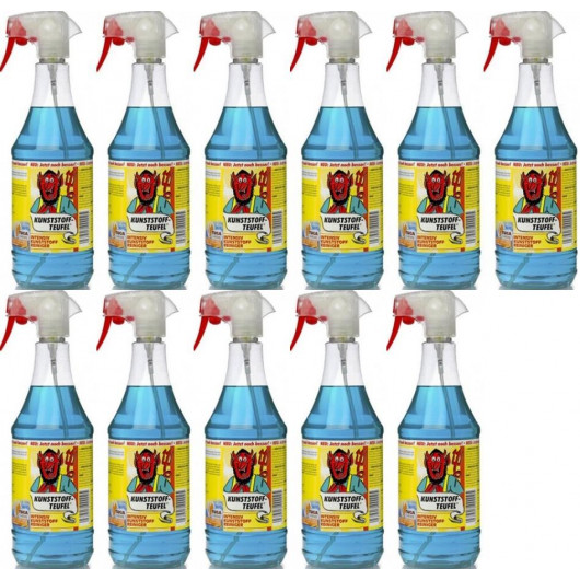 Tuga Chemie Kunststoff-Teufel (Entfernt fast alles auf Kunststoff)11x1l=11 Liter