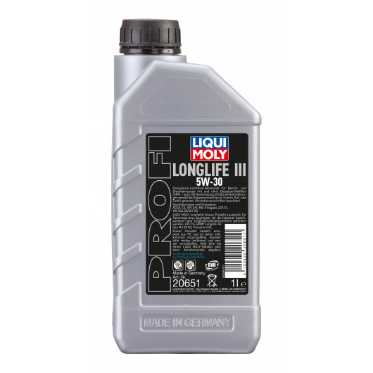 Liqui Moly 20651 Profi Longlife III 5W-30 Motoröl 1l