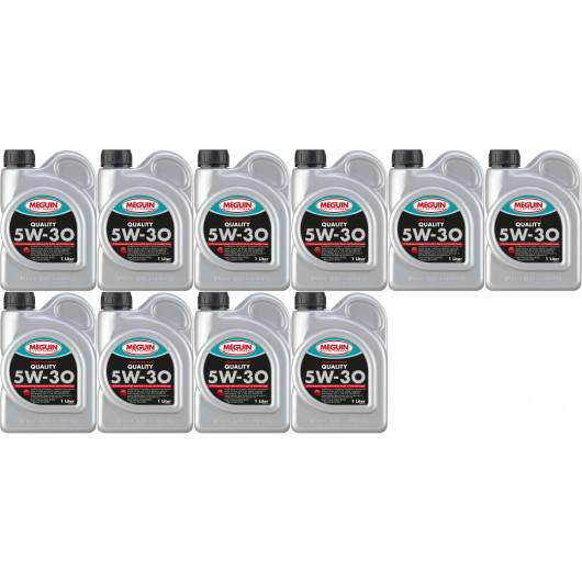 Meguin megol 6566 Motoröl Quality SAE 5W-30 10x 1l = 10 Liter