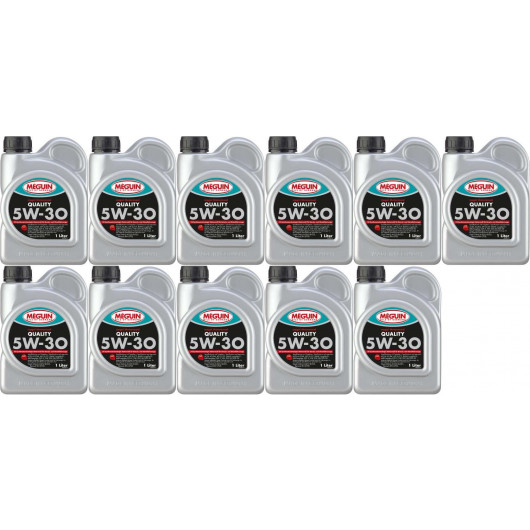 Meguin megol 6566 Motoröl Quality SAE 5W-30 11x 1l = 11 Liter