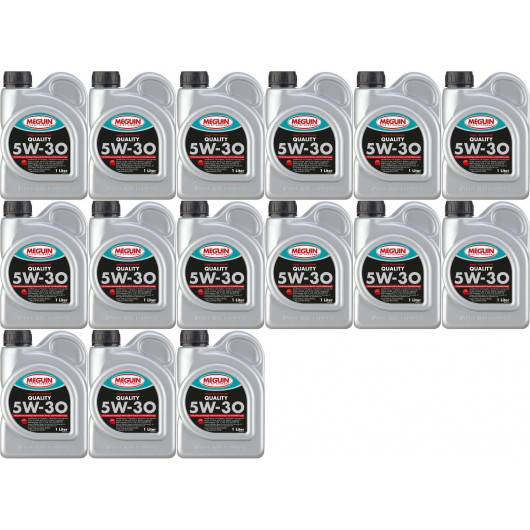 Meguin megol 6566 Motoröl Quality SAE 5W-30 15x 1l = 15 Liter