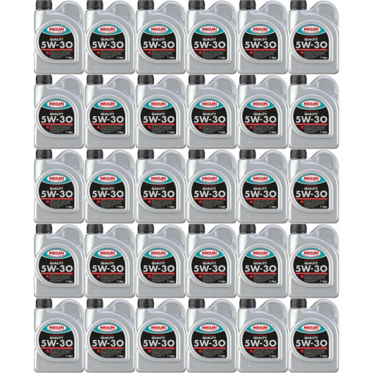 Meguin megol 6566 Motoröl Quality SAE 5W-30 30x 1l = 30 Liter
