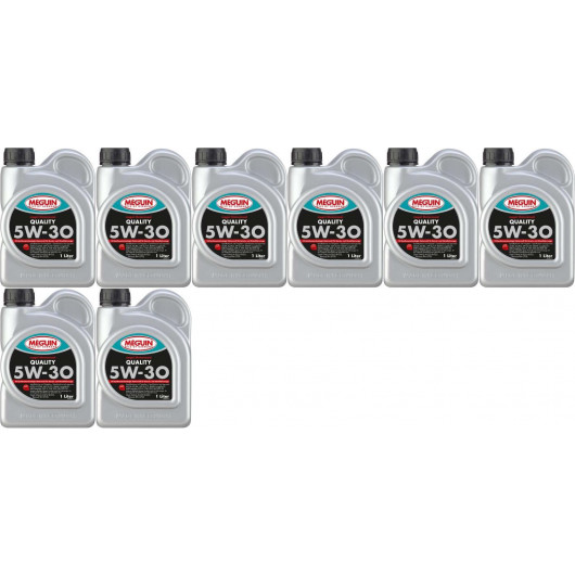 Meguin megol 6566 Motoröl Quality SAE 5W-30 8x 1l = 8 Liter