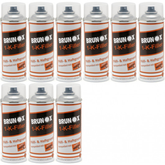 Brunox 1-K Filler 9x 400 Milliliter
