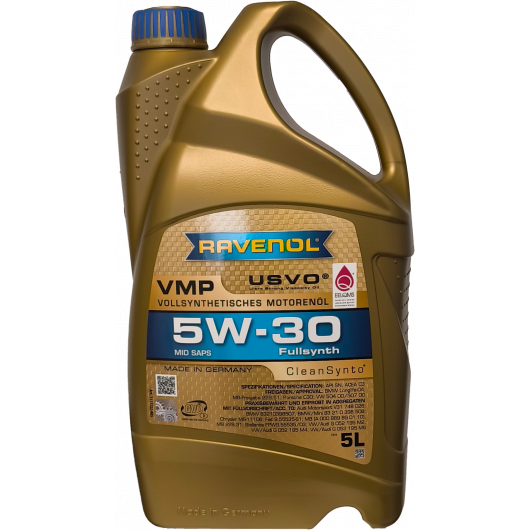 Ravenol VMP SAE 5W-30 Vollsynth Multiöl Motoröl 5l