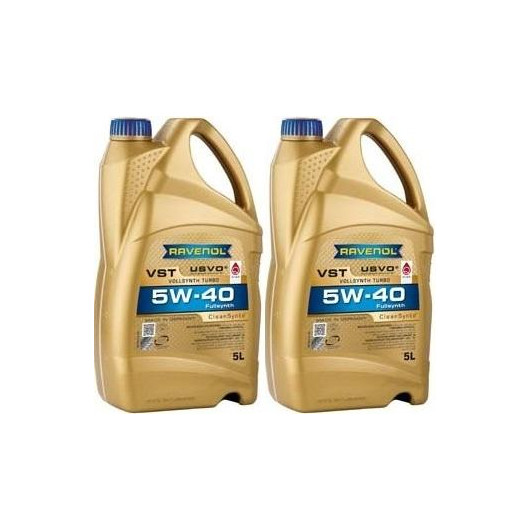 Ravenol VollSynth Turbo VST SAE 5W-40 Motoröl 2x 5 = 10 Liter