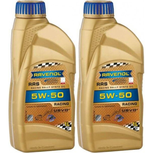 Ravenol RRS RACING RALLYE SYNTO SAE 5W50 Motoröl 2x 1l = 2 Liter