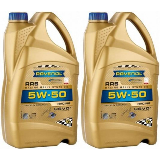 Ravenol RRS RACING RALLYE SYNTO SAE 5W50 Motoröl 2x 5 = 10 Liter