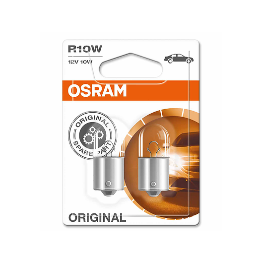 Osram R10W 12V 10W BA15s 2st. Blister Osram