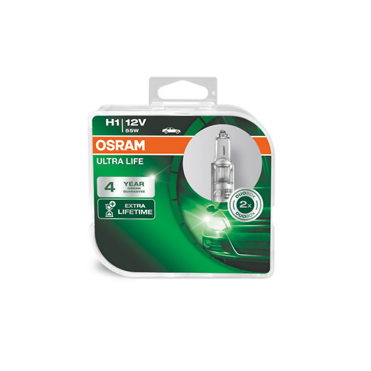 Osram H1 12V 55W P14.5s ULTRA LIFE 2st.