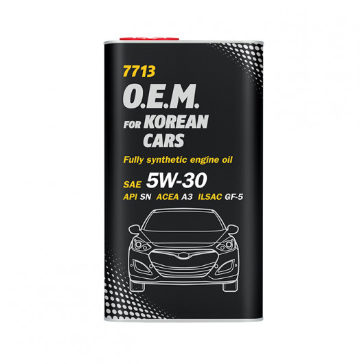 MANNOL 7713 O.E.M. for Korean cars 4L