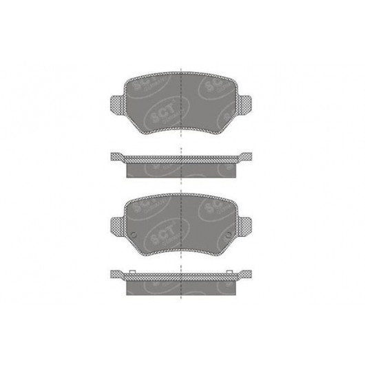 SCT Bremsbeläge SP494PR