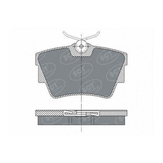 SCT Bremsbeläge SP289PR