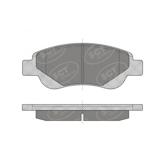 SCT Bremsbeläge SP609PR