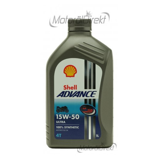 Shell Advance Ultra 4T 15W-50 Motorrad Motoröl 1l